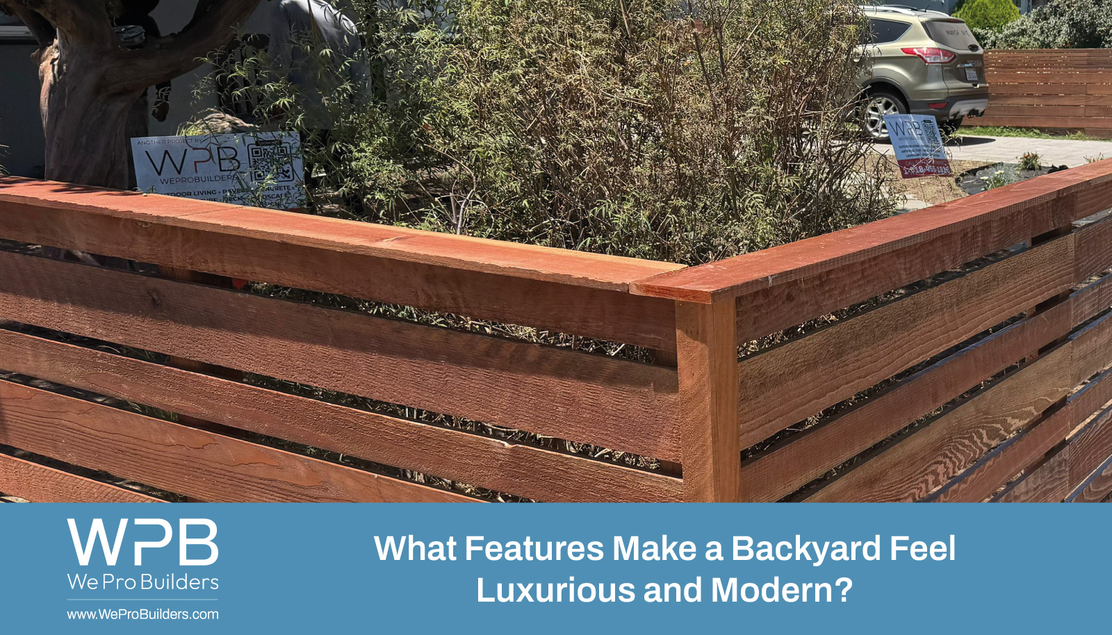 What Features Make a Backyard Feel Luxurious and Modern?